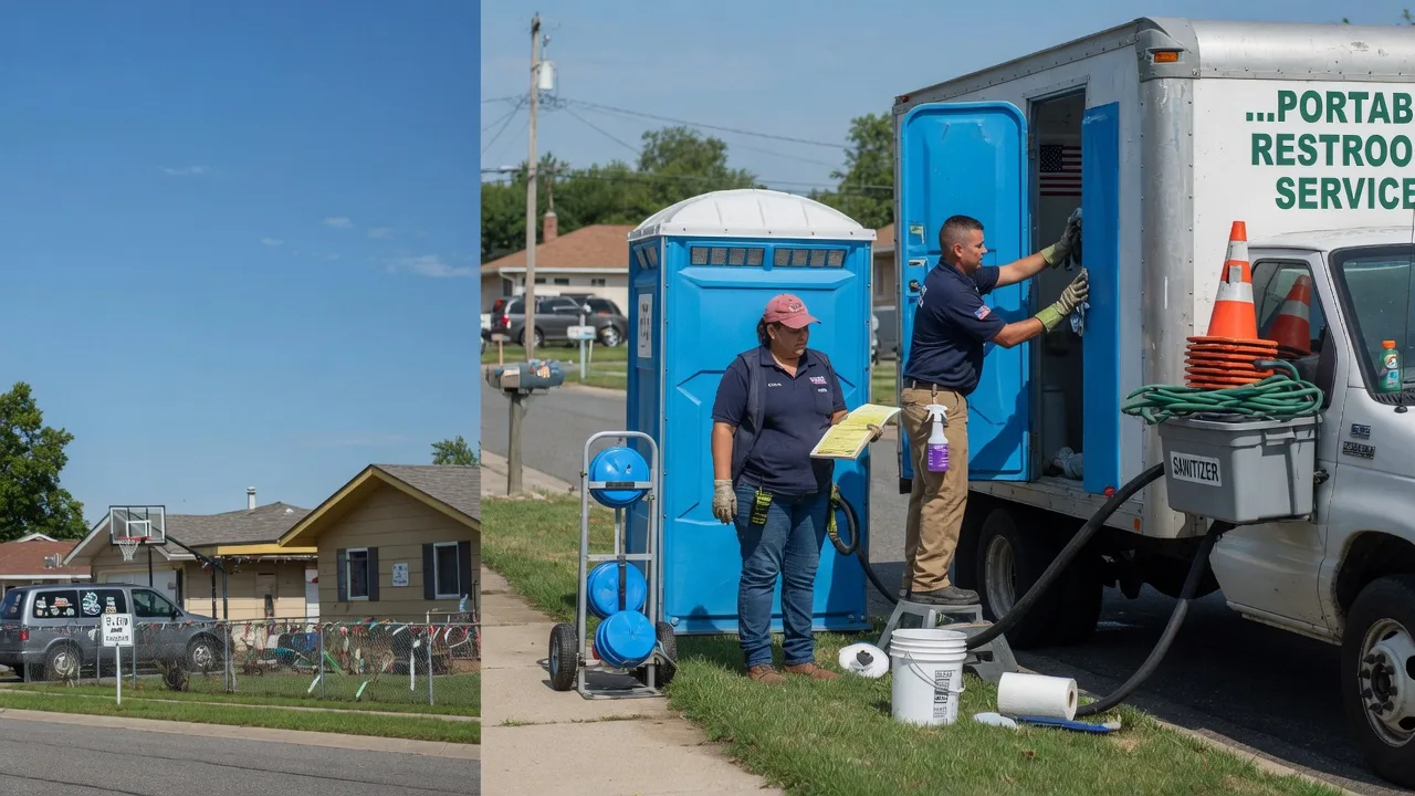 Portable Toilet Rental in Steamboat Rock, IA near me